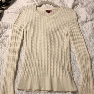 Cream sweater